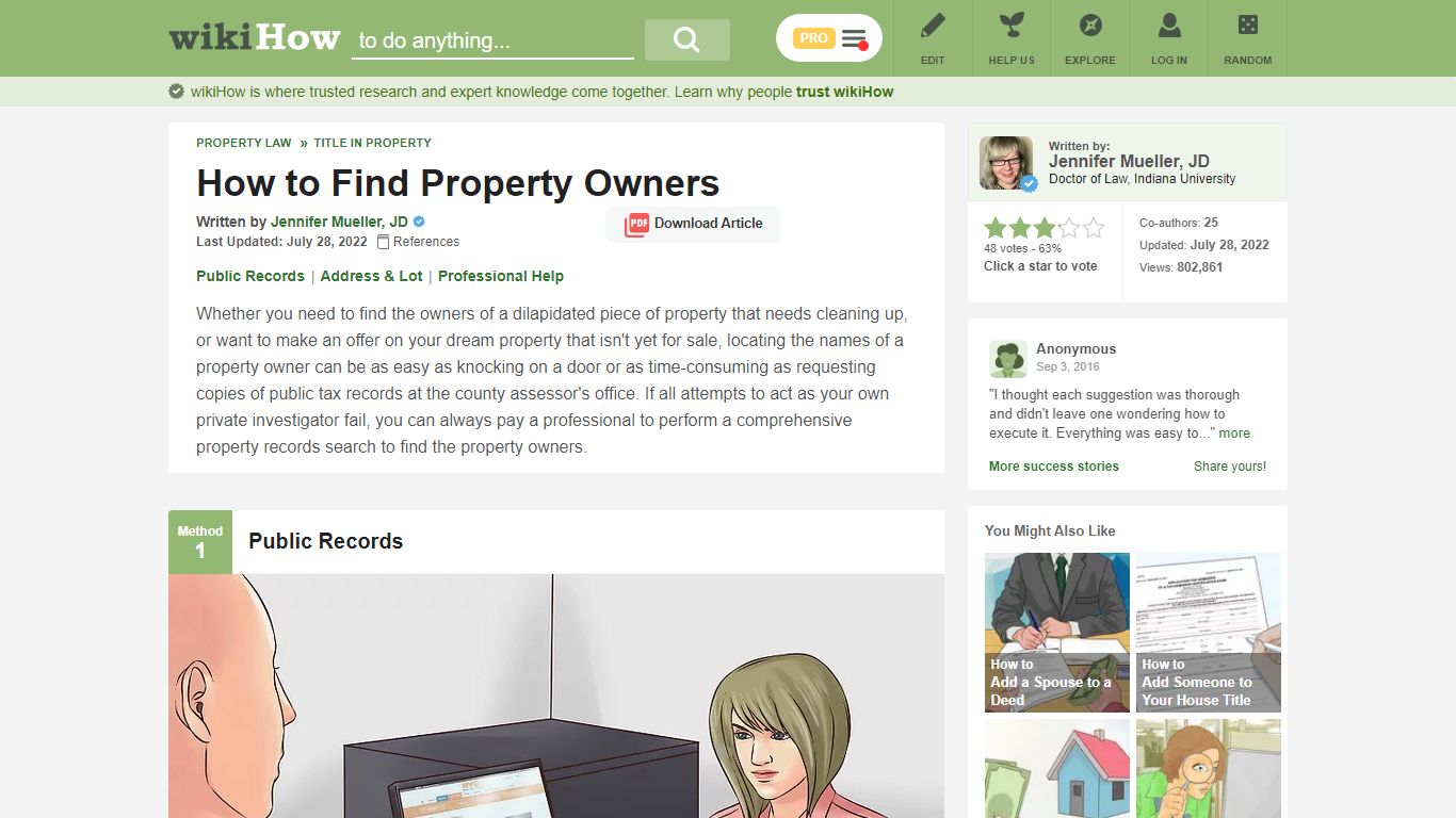 3 Ways to Find Property Owners - wikiHow